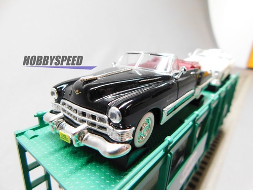 MTH RAILKING NEW YORK CENTRAL AUTO CARRIER W/ CADILLAC COUPE 30-76878 NEW - Picture 10 of 11