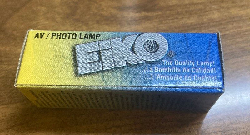 EiKO GTL-3 Germicidal UV Bulb -- 3W, T6, 10.5 volts, 0.3 A
