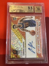2019 Panini Donruss Optic Fast Break Cameron Johnson Signatures Gold /10 BGS 9.5