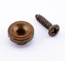 AGP ™ - Telecaster ® - Relic Aged Nickel Vintage Round String Tree and Screw