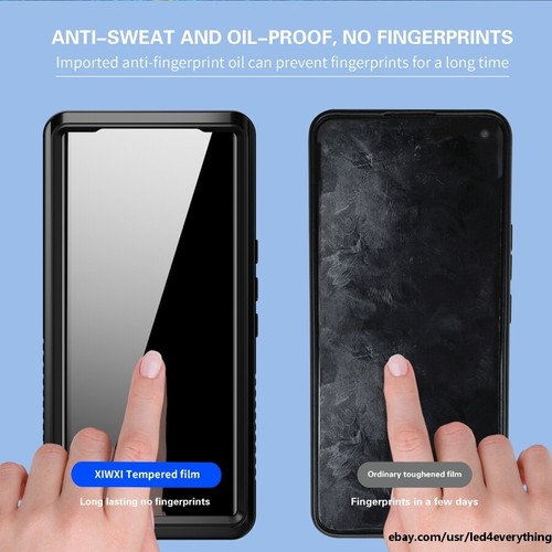 Für Google Pixel 7 Pro 6 Pro Wasserdicht Stoßfest Displayschutz Hülle mit Band - Bild 8 von 16