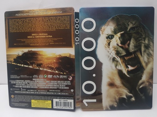 PELICULA DVD 10.000 EDICION METALICA STEELBOOK_2 - Foto 5 di 6