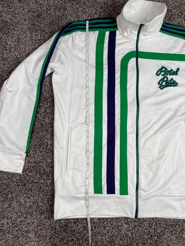 Adidas Pistol Pete Maravich Track Jacket Men Size LG RARE - Picture 12 of 12