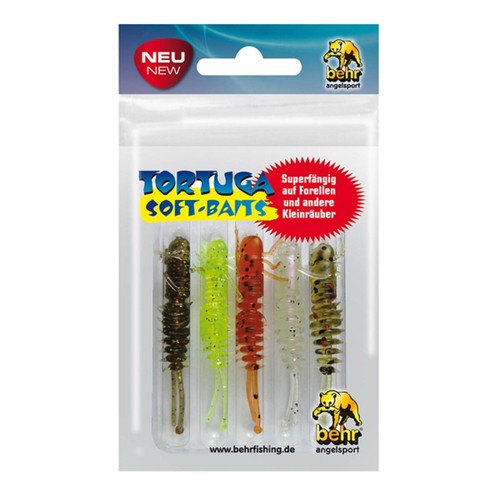 Raubfischköder Forelle Barsch Soft Bait Behr Tortuga Baits Knoblauch - Bild 4 von 14