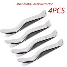 4 PCS Minnesota Cheek Retractors Surgical Dental Instruments