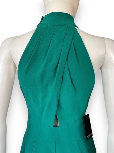 NWT Marciano Los Angeles Women's Romper Green Sleeveless Full Zip Size 2 - Picture 6 of 14