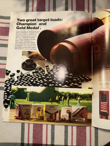 Federal High Power Ammunition 1980 Vintage Catalog Brochure 15pg - Picture 5 of 6
