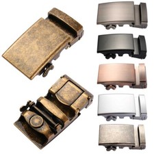 34 36mm Belt Automatic Slide Buckle Replacement Rectangle Ratchet Belt Buckle