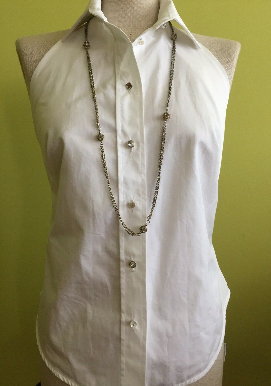 Nuevo Auténtico Max Mara Weekend 100% Algodón Top, talla 8, MSRP 535.00 Nuevo Auténtico Max Mara Weekend 100% Algodón Top, talla 8, MSRP 535.00 de moda