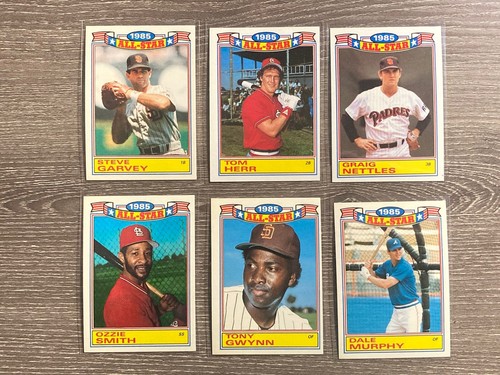 1986 Topps Baseball Complete Glossy '85 All Star Set 22 NM - Picture 6 of 10