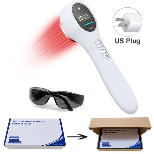 NEW 650Nm 808Nm Low Level Laser Red Light Therapy Device Cold Laser Arthritis Ph - Picture 8 of 9
