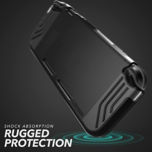 Mumba Slim Clear Case for Nintendo Switch Console Hybrid Protective Bumper Cover - Picture 10 of 23