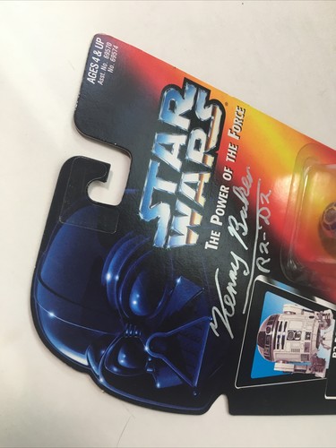 STAR WARS R2-D2 Figure POTF autographed signed KENNY BAKER 1997 COA - Picture 5 of 12