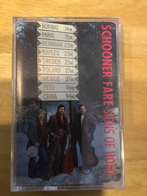 Signs of Home by Schooner Fare (Cassette Tape Outer Green)