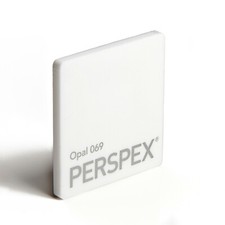 Perspex® White 069 Cast Acrylic Plastic Sheet Panel / Various Sizes