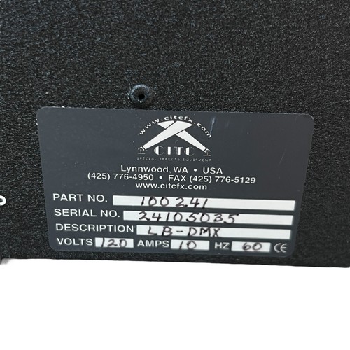 NEW CITC Little Blizzard Professional Snow Machine LB-DMX #100242 Industrial - Picture 14 of 17