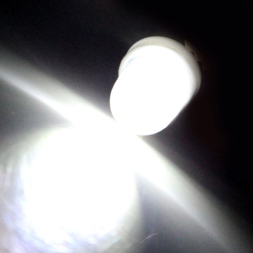 20x White BA9s 1895 H6W 53 57 Bayonet LED Light Bulbs For Car Map Lamp 12V - Picture 6 of 7
