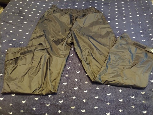 Columbia Omni Tech schwarze verstaubare wasserdichte Herrenhose LARGE