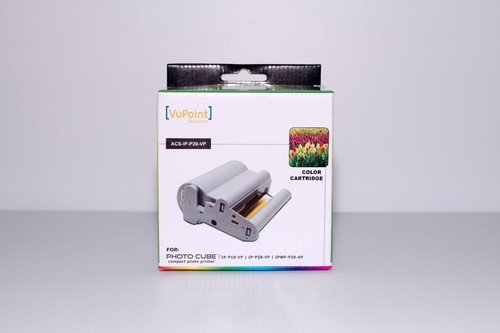 New VuPoint Color Cartridge ACS-IP-P10-VP For Photo Cube Printer FREE SHIPPING - Picture 1 of 4