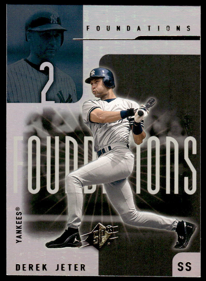 2001 SPx: Foundations #F8 Derek Jeter BASEBALL New York Yankees