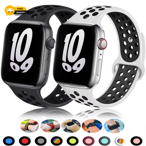 Breathable Sport Strap for Apple Watch Band 46 44 40 42 38 41 45Mm Series 10 9 8 - Zdjęcie 1 z 67