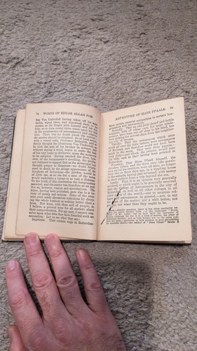 the works of edgar allan poe Volumes 2 & 9 Commemorative edition 1904 HC MINI - Foto 10 di 17