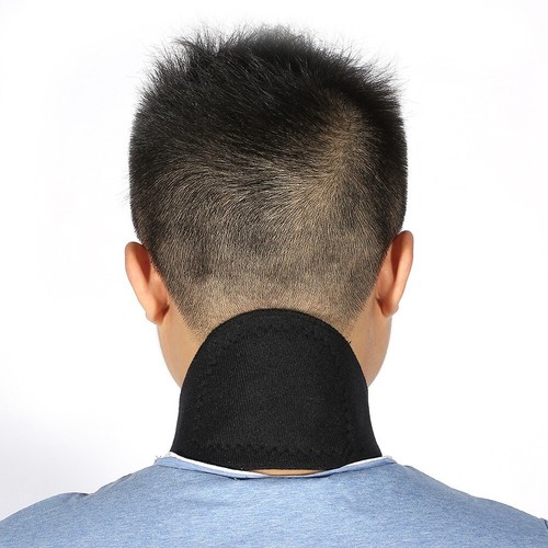 Collar magnético con soporte para cuello - Alivio del dolor y terapia térmica envoltura de soporte suave - Imagen 11 de 12