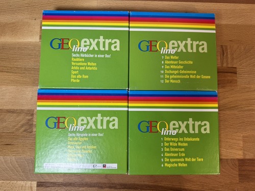 GEO Lino Extra Hörspiele - Komplettboxen 1-4 - Vollständig - Sammlung - 24 CDs - Bild 4 von 8