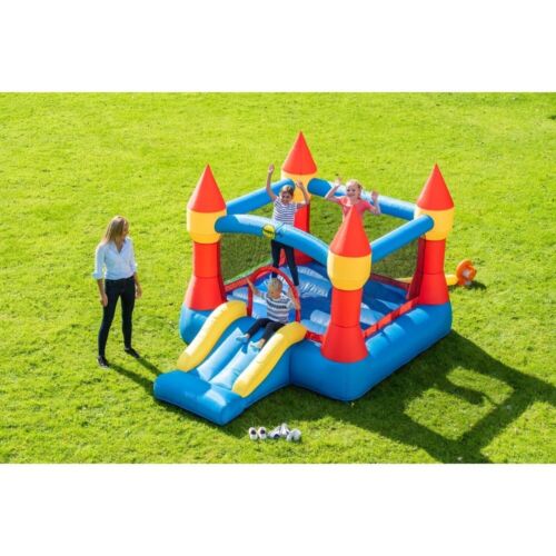 Aufblasbare Outdoor-Rutsche Happy Hop Hüpfburg 7 Fuß Geschenkideen für Kinder NEU UK - Bild 8 von 9