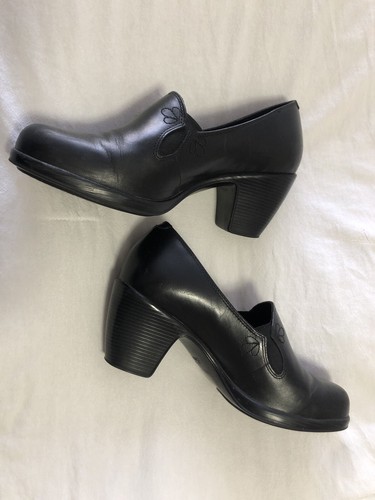 Dansko Women’s Beth Clogs/Mules Black Size 8.5/39 Leather - Picture 5 of 8