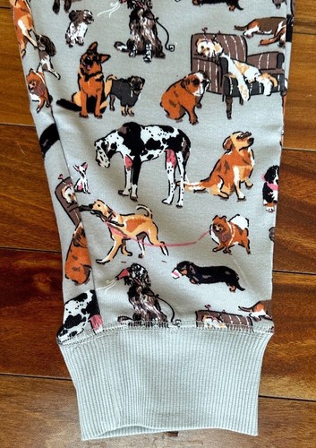 VERA BRADLEY DOG SHOW RIBBED JOGGER PAJAMA PANTS:NWT DOGS  MEDIUM, LARGE, 2XL - Picture 6 of 13