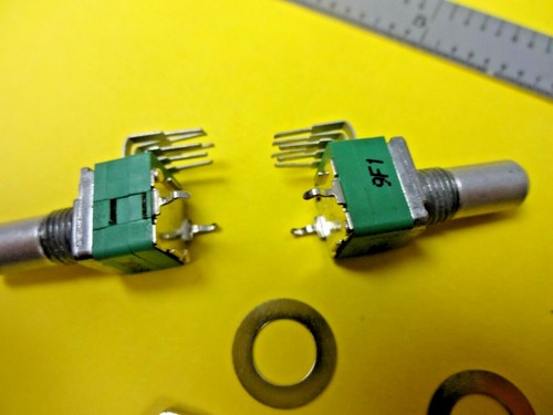 ALPHA 10K DUAL GANGED B TAPER  REPLACEMENT POTENTIOMETER 3 PACK AS SHOWN - Picture 5 of 5
