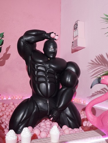 Muscle suit cosplay VENOM, BATMAN, SPIDERMAN, SHAZAM, SUPER MAN, HULK, FETISH - Picture 3 of 10