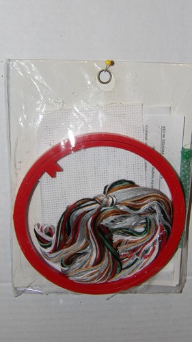 Bucilla Gallery of Stitches Bear & Hobby Horse Counted Cross Stitch Kit - Picture 2 of 2