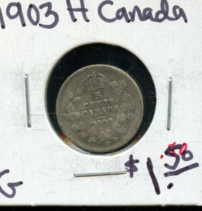 1903-H-Canada-Silver-5-Cents-Coin-FE980