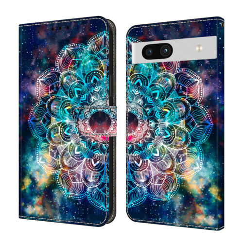 Flower Tiger Owl Wallet Phone Case For Google Pixel 3A 4 4A 5 XL 6A 7A 8A 6 7 8 - Picture 24 of 27