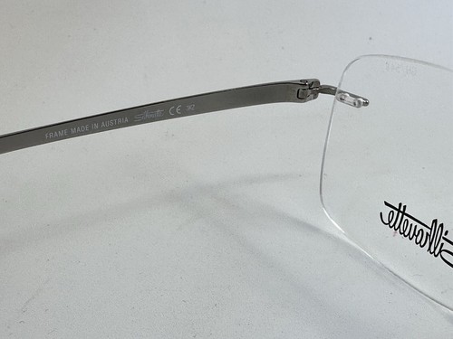NUEVO Gafas Silhouette Momentum 5529 GH 9010 Titanio Islandia Negro 54.19.145 - Imagen 7 de 12