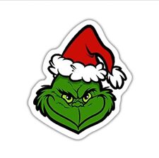 5 pc. Planar Resin Hair Bow Center Flatback Christmas Green Santa 26x30mm