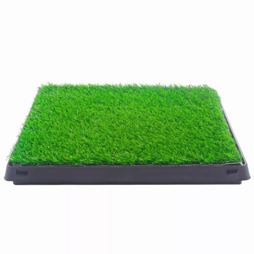 Puppy Dog Pet Potty Training Pee Pad Mat Tray Grass House Toilet Indoor Grass - Picture 10 of 12