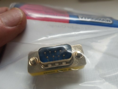 4 pieces, DB9 Gender Changer, (Male/Male), Tripp-Lite P152-000, *New, *Free Ship - Picture 5 of 7