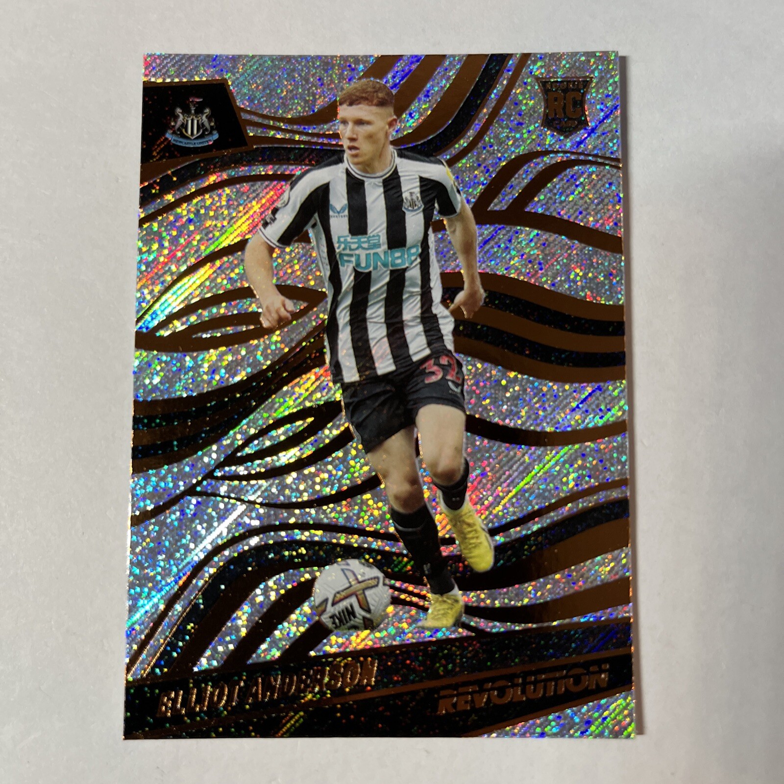 2022-23 Panini Revolution EPL Elliot Anderson BASE RC #280 Newcastle