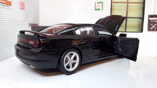 Dodge Charger Daytona R/T 2006 New Ray Diecast 1:24 Scale Model Car Silver - Picture 10 of 11