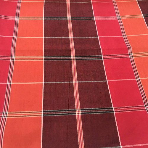 Men's Thai Native Northeastern Open / Tube Sarong Grid Pattern Multi-Color Wrap - Picture 85 of 144