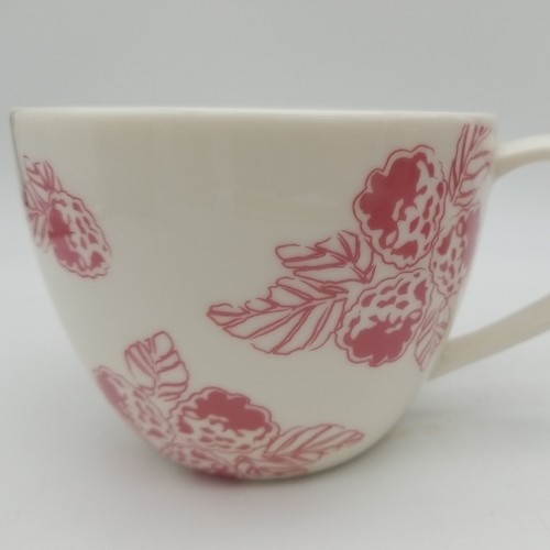 Starbucks 2007 Raspberry Coffee Mug Tea Cup & Saucer New Old Stock 13 fl. oz. - Picture 6 of 11