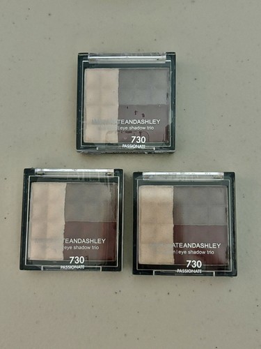 NEW Mary Kate & Ashley eye glam eye shadow trio PASSIONATE #730 Lot Of 3 - Picture 2 of 3