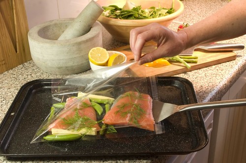 Cookafish Bags - Easy Cook Oven Bags - 50 Pack - Picture 2 of 3