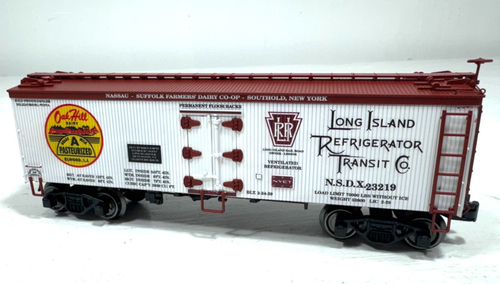 RMT 86199-731 LIRR Oak Hill Milk 36' Wood Side Reefer Car Custom Run - Bild 5 von 8
