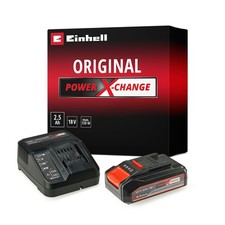 Einhell Starter Kit 2,5 Ah Akku Ladegerät Power X-Change 18 V 50 min Ladezeit