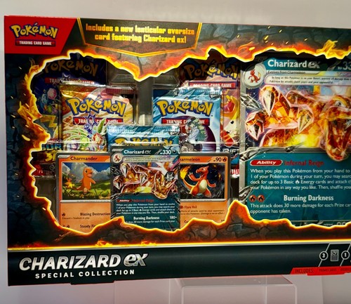 Pokémon Trading Card Game: Charizard ex Special Collection *SEALED* *BRAND NEW* - Picture 11 of 18