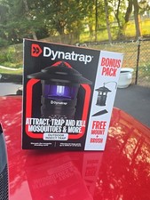 DynaTrap ½ Acre LED Mosquito & Insect Trap with Cleaning Brush and Hanging Hook